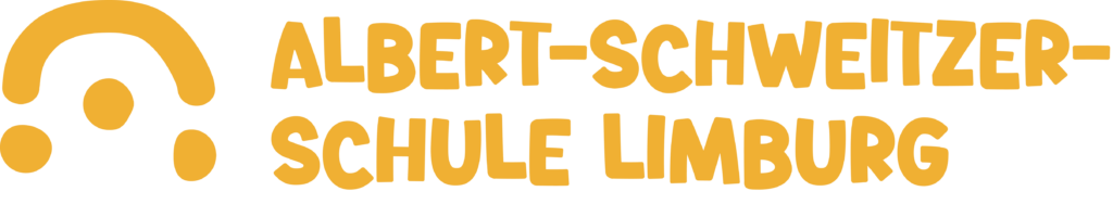 Logo Albert-Schweitzer-Schule Limburg gelb